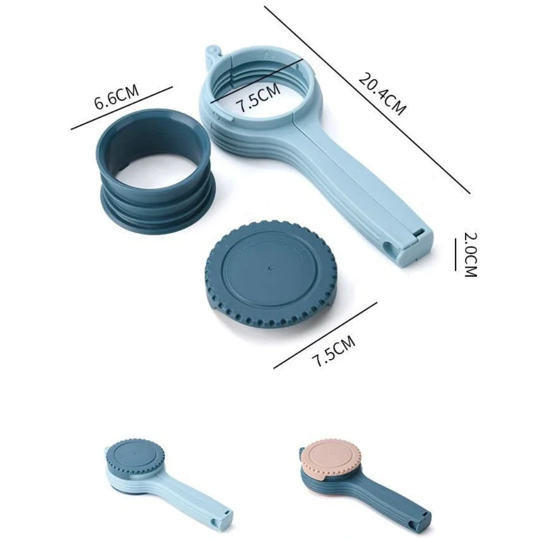 clip sellador de bolsas con tapa